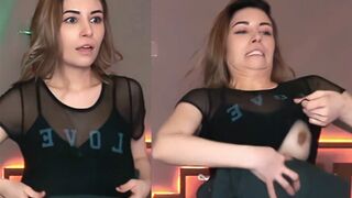 Twitch Thot Alinity Nude Boob Slip Video